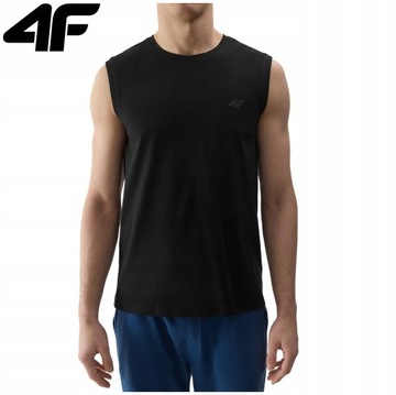 МУЖСКАЯ ФУТБОЛКА 4F без рукавов M075 Футболка Топ без рукавов ФУТБОЛКА размер S