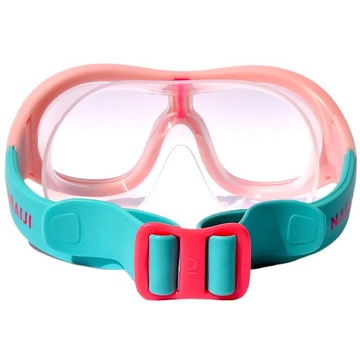 Маска для плавания Nabaiji Swimdow V2 S, прозрачные линзы