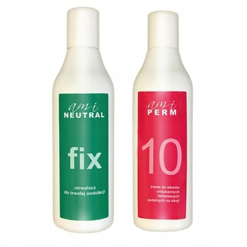 CATZY AMI PERM PŁYN DO TRWAŁEJ 10 + UTRWALACZ 2x250ml