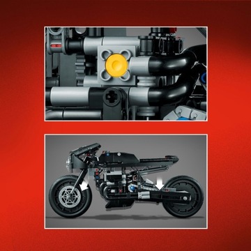 LEGO TECHNICS BATMOTOR БАТМОБИЛ МОТОЦИКЛ БЭТМЕНА