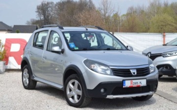 Dacia Sandero I Hatchback 5d 1.6 MPI 84KM 2011 Dacia Sandero Stepway Bezwypadkowe - Niski przebieg - klimatyzacja - Zadba