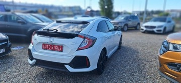 Honda Civic X Hatchback 5d 1.0 VTEC TURBO 126KM 2019 Honda Civic biala perla 1,0 i-vtec ledy duza navi, zdjęcie 7