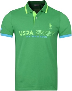 U.S. POLO ASSN. - MĘSKA KOSZULKA POLO RAMS 197 65194 50336 342 polówka