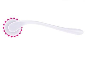 БОЛЬШОЙ СИЛИКОНОВЫЙ РОЛИКОВЫЙ МАССАЖЕР ДЛЯ ЛИЦА И ТЕЛА