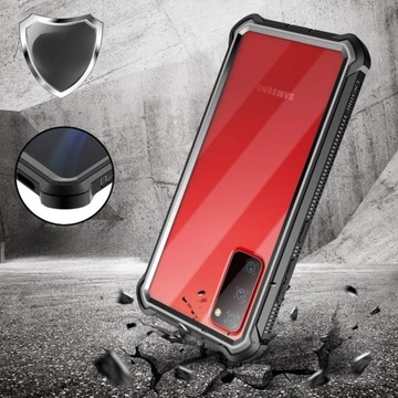Бронированный чехол Dexnor для Galaxy S20 FE, со стеклом