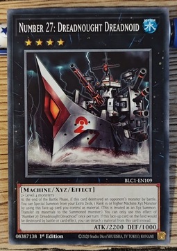Yu-Gi-Oh! Number 27: Dreadnought Dreadnoid (C)