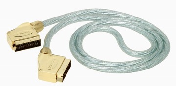Kabel EURO SCART M/M Gold Metal Ekran HQ 1,5m. THOMSON