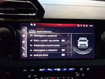 Audi A3 8Y 2024 Audi S3 Sportback FV, Sonos, Carplay, tempomat aktywny, pakiet komfort, au, zdjęcie 27