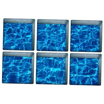 Наклейки безопасности для ванны Наклейки не для купания №1