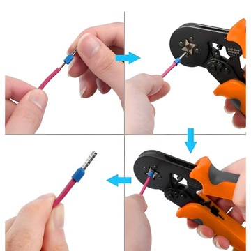 МОЩНАЯ ОБЖИМНАЯ МАШИНА ДЛЯ РАЗЪЕМОВ, КОНЦОВ КАБЕЛЕЙ, ПРОВОДОВ, 1300 наконечников