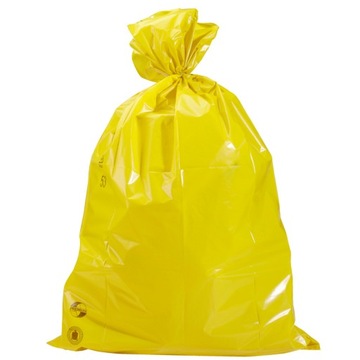 WORKI NA opony ŻÓŁTE 240L 10SZT GruBE - 90x140cm