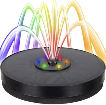 Светодиодный солнечный фонтан для пруда у бассейна – освещенная роскошь вашего сада