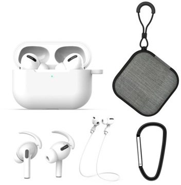 ZESTAW 5w1 ETUI HACZYK LINKA CASE AIRPODS PRO 2