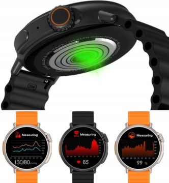 НОВЕЙШИЕ ПОЛЬСКИЕ МУЖСКИЕ СМАРТ-ЧАСЫ NFC AMOLED GPS МОНИТОР СЕРДЕЧНОГО РИТМА ПОГОДА ПОДХОДИТ ДЛЯ СПОРТА
