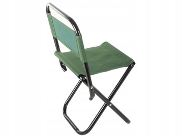 СКЛАДНОЙ ТУРИСТИЧЕСКИЙ СТУЛ ДЛЯ РЫБАЛКИ КЕМПИНГА СО СПИНКОЙ
