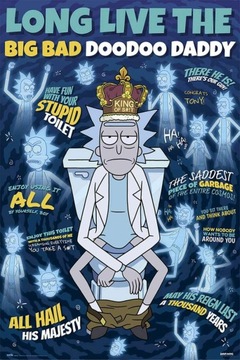 Rick and Morty Doodoo Daddy - plakat