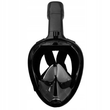 ПОЛНОЛИЦЕВАЯ МАСКА ДЛЯ ПЛАВАНИЯ, БЕЗ ФУГА, СКЛАДНАЯ L/XL