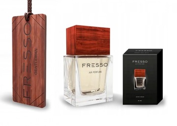 FRESSO PERFUMY SAMOCHODOWE GENTLEMAN ZESTAW