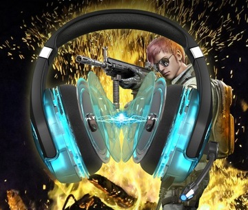 ИГРОВАЯ ГАРНИТУРА ПК PS4 XBOX LED ИГРОВАЯ ГАРНИТУРА