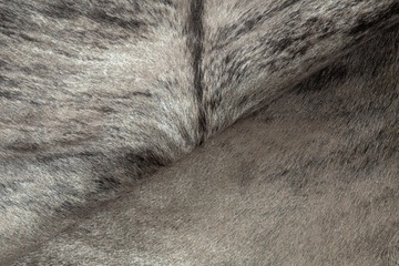 Ковер Искусственная Коровья Кожа G5067-4 Серая кожа 155x195 см