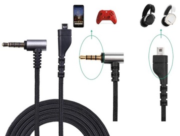 КАБЕЛЬНЫЙ ШНУР для STEELSERIES ARCTIS 3 5 7 9 PRO