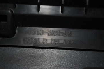 HONDA HR-V HRV FACELIFT 21- LIŠTA DVEŘE LEVÝ ZADNÍ 75313-3M0-J0