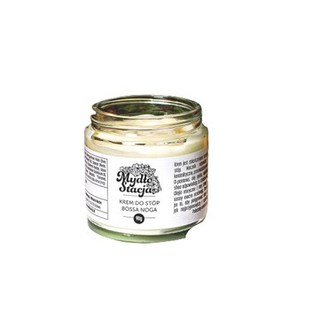 Mydło Stacja, Naturalny krem do stóp z mocznikiem BOSSA NOGA, 90 g
