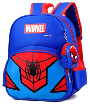 Plecak + portmonetka szkolny do przedszkola szkoły SPIDERMAN dla chłopca
