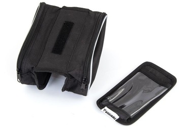 ЧЕРНАЯ ПРОЧНАЯ ВЕЛОСИПЕДНАЯ СУМКА ДЛЯ БОЛЬШОЙ рамы с ЧЕХОЛОМ