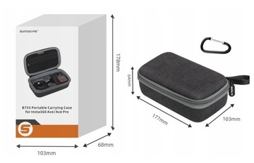 Pokrowiec Futerał Etui Case Walizka Osłona do Kamery Insta360 Ace / Ace Pro