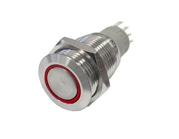 WŁĄCZNIK PODŚWIETLANY LEDOWY OFF-ON RED- 05402