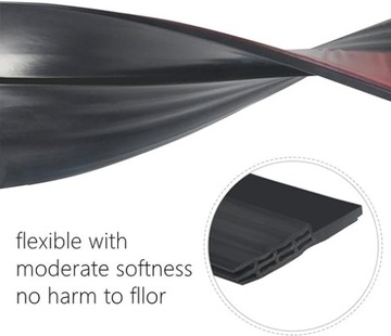 САМОКЛЕЯЩАЯСЯ ЧЕРНАЯ РЕЗИНОВАЯ ПОЛОСКА УПЛОТНИТЕЛЬ ДВЕРИ