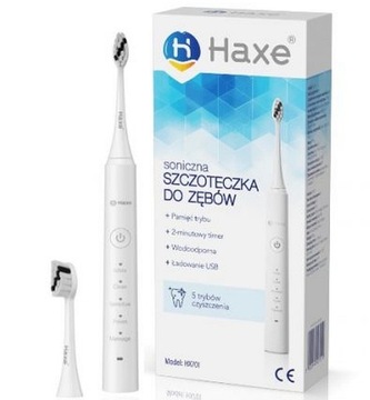 HAXE SZCZOTECZKA do ZĘBÓW SONICZNA ELEKTRYCZNA b
