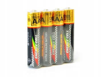 BATERIA AAA LR03 R3 ALKALICZNA ENERGY CELL - 4 SZT