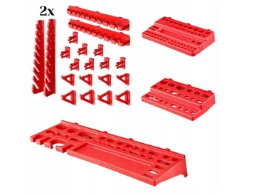 Доска для инструментов 117х78 см для гаражной мастерской, набор Strong and Stable Hit