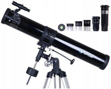 TELESKOP Astronomiczny OPTICON - Zodiac - Luneta 900mm + AKCESORIA