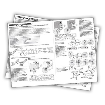 Настенное крепление для телевизора Arkas LEW-265 T