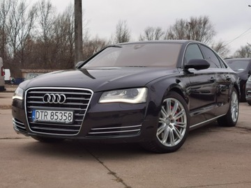Audi A8 D4 Sedan 4.2 TDI 350KM 2010 AUDI A8 4.2 TDI Quattro, Automat, Podgrzewane fotele,Nawigacja, zdjęcie 2