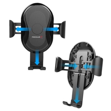 ДЕРЖАТЕЛЬ ДЛЯ АВТОМОБИЛЬНОГО ТЕЛЕФОНА FEEGAR GRAVITY для оконной решетки кабины