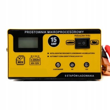 МИКРОПРОЦЕССОРНЫЙ Выпрямитель 6В 12В Батарея