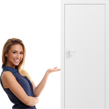 DRZWI WEWNĘTRZNE BEZPRZYLGOWE PORTA HIDE LAKIER stan magazynowy