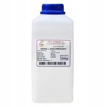 Kwas L-askorbinowy CZDA 1 KG Stanlab czysta