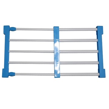 Teleskopowa półka do szafy Błękitna 50-80cm
