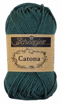 Włóczka Scheepjes Catona 244 / 50 g - świerk