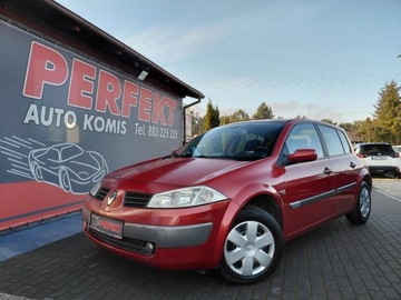 Renault Megane II 2004 Renault Megane Klimatronik Tempomat Elektryka 1.6 Benzyna 113KM