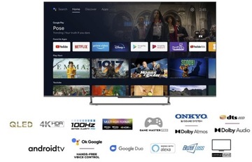 TCL 75C727 Telewizor do gier 4K QLED 75