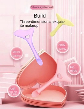 Трафареты для силиконовой подводки для глаз 2022, кончики крыльев Mar