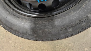 NOWA OPONA KOŁO DOJAZDOWE CONTINENTAL 125/90 R16 W207 MERCEDES