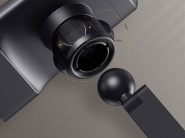 АВТОМОБИЛЬНЫЙ ДЕРЖАТЕЛЬ BASEUS С ЗАРЯДНЫМ УСТРОЙСТВОМ QI ПОДГОЛОВНИК