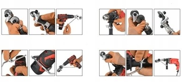 ПЕРЕХОДНИК ДЛЯ РЕЗКИ ЛИСТОВОГО МЕТАЛЛА ПОД ДРЕЛЬ